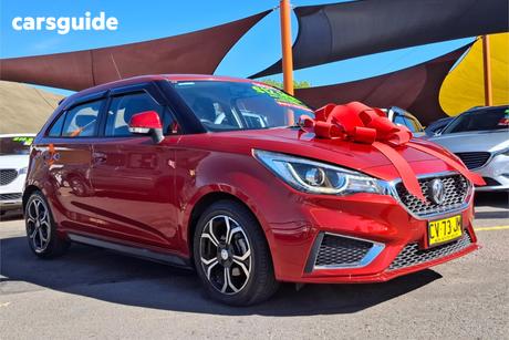 Red 2019 MG MG3 Hatchback Core