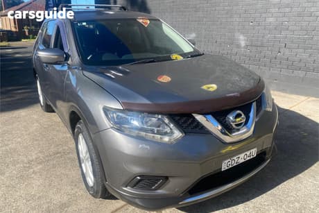 Grey 2014 Nissan X-Trail Wagon St (Fwd)