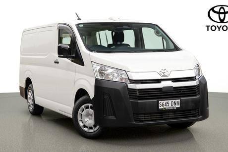 White 2026 Toyota HiAce Van Lwb (4 Door Option)