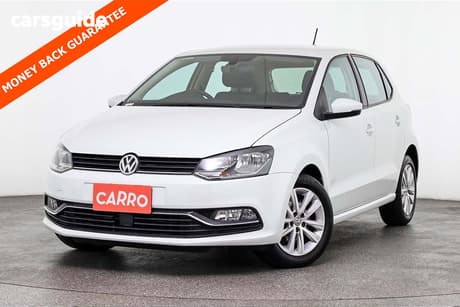 White 2017 Volkswagen Polo Hatchback 81 Tsi Comfortline