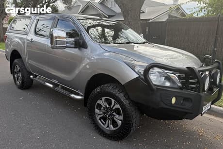 Silver 2018 Mazda BT-50 Dual Cab Utility Xtr (4X4) (5Yr)