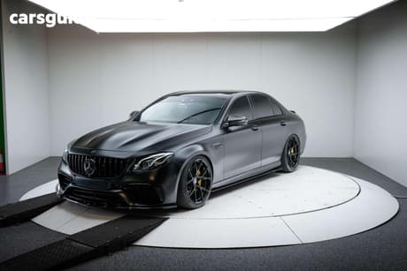 Black 2018 Mercedes-Benz E63 Saloon S 4Matic+