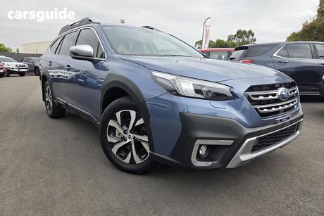 Blue 2022 Subaru Outback Wagon Awd Touring