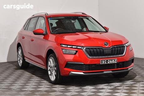 Red 2023 Skoda Kamiq Wagon Signature 110Tsi