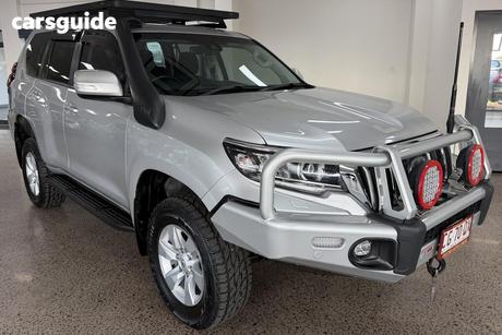 Silver 2019 Toyota Landcruiser Prado Wagon Gxl (4X4)