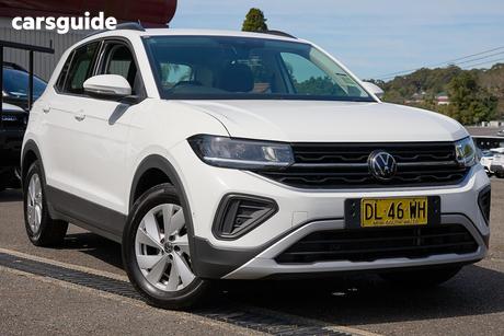 White 2024 Volkswagen T-Cross Wagon 85Tfsi Life