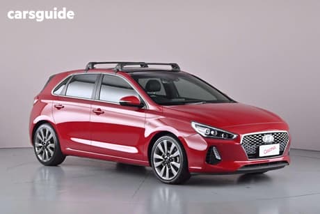 Red 2018 Hyundai I30 Hatchback Sr Premium