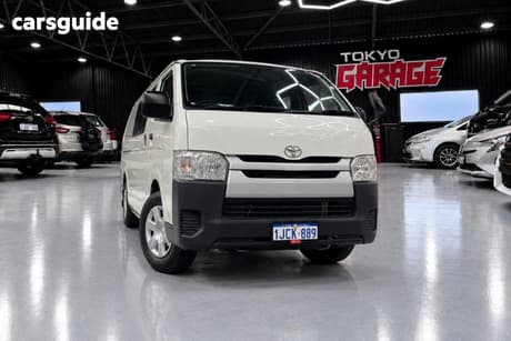 White 2015 Toyota HiAce Commercial DX KDH206