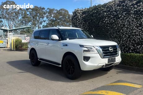 White 2022 Nissan Patrol Wagon Ti (4X4)