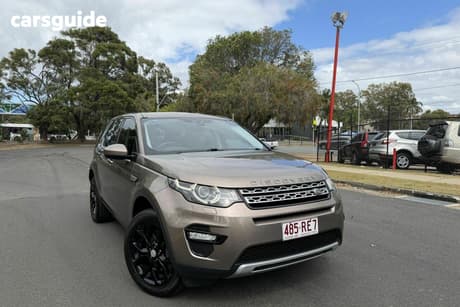 Gold 2017 Land Rover Discovery Sport Wagon Td4 180 Hse Luxury 5 Seat
