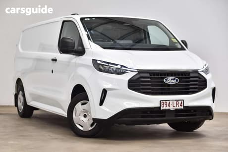 White 2024 Ford Transit Custom Van 320L (Lwb)