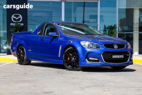 Blue 2015 Holden UTE Utility Ss-V Redline