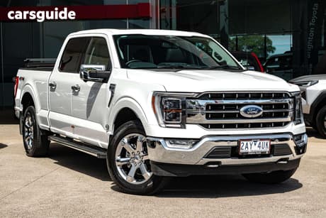 White 2024 Ford F150 Double Cab Pick Up Lariat Lwb (4Wd)