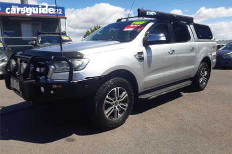 Silver 2017 Ford Ranger Dual Cab Utility Xlt 3.2 (4X4)
