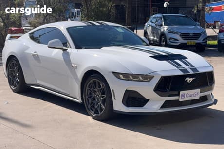 White 2024 Ford Mustang Convertible Gt 5.0 V8