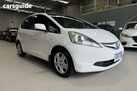 White 2009 Honda Jazz Hatchback Gli