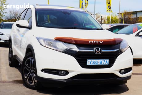 White 2018 Honda HR-V Wagon Vti-L
