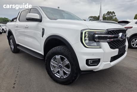 White 2022 Ford Ranger Double Cab Pick Up Xlt 3.0 (4X4)