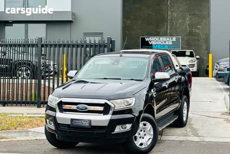 Black 2017 Ford Ranger Dual Cab Utility Xlt 3.2 (4X4)