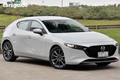 Grey 2025 Mazda 3 Hatchback G20 Evolve