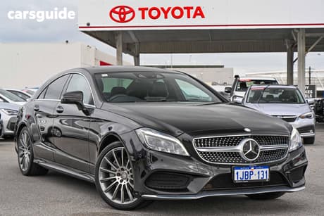 Black 2015 Mercedes-Benz CLS400 Coupe 400