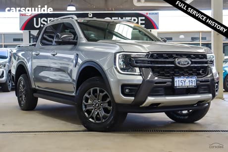 Silver 2025 Ford Ranger Double Cab Pick Up Wildtrak 2.0 (4X4)