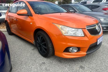 Orange 2013 Holden Cruze Hatchback Sri V