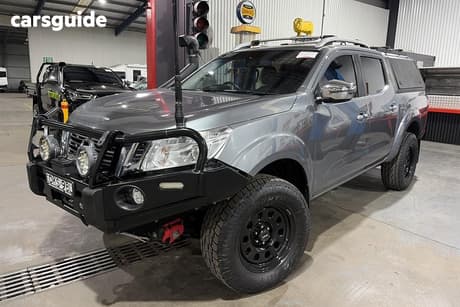 Grey 2016 Nissan Navara Dual Cab Utility St-X (4X4)