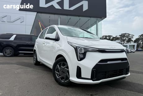 White 2026 Kia Picanto Hatchback Sport (Pe2)