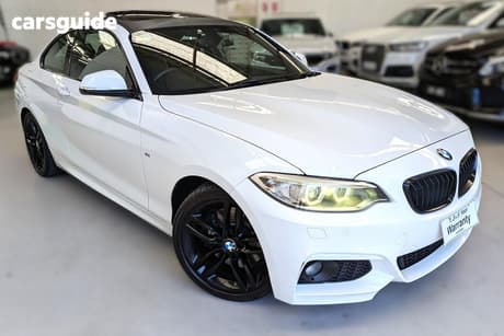 White 2015 BMW 228I Coupe M Sport