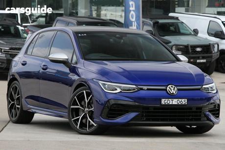Blue 2024 Volkswagen Golf Hatchback R 4Motion