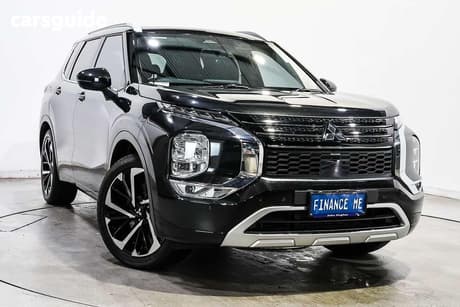Black 2023 Mitsubishi Outlander Wagon Exceed 7 Seat (Awd)