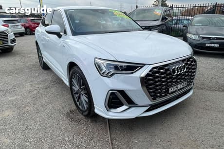 White 2021 Audi Q3 Sedan 35 TFSI S LINE F3 MY21