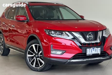 Red 2020 Nissan X-Trail Wagon Ti (4X4)