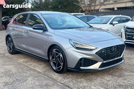 Silver 2024 Hyundai I30 Hatchback N Line Mhev