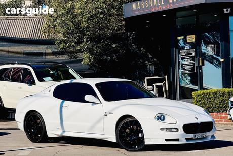 White 2005 Maserati Gransport Coupe
