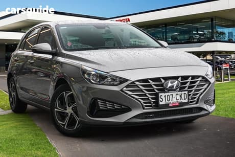 Grey 2021 Hyundai I30 Hatchback