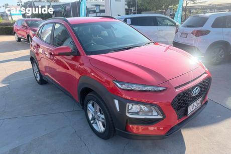 Orange 2019 Hyundai Kona Wagon Active (Fwd)