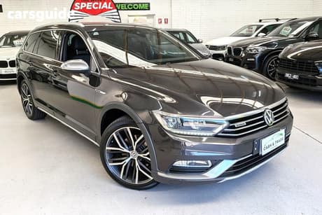 Grey 2018 Volkswagen Passat Wagon Alltrack Wolfsburg Edt
