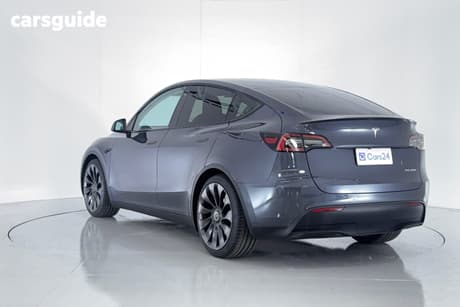 Grey 2023 Tesla Model Y Wagon Performance
