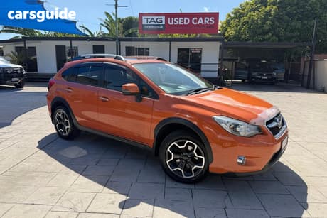 Orange 2013 Subaru XV Wagon 2.0I