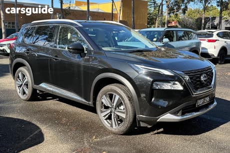 Black 2024 Nissan X-Trail Wagon Ti (4Wd)