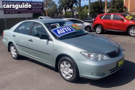 Green 2003 Toyota Camry Sedan Altise