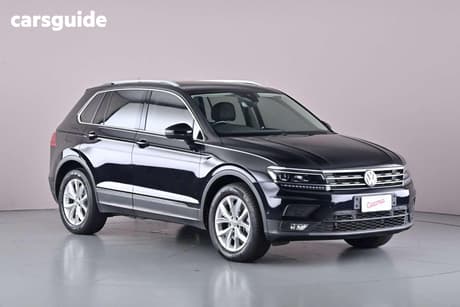 Black 2020 Volkswagen Tiguan Wagon 132 Tsi Comfortline