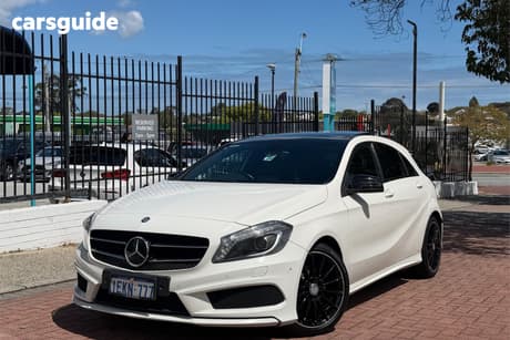 White 2013 Mercedes-Benz A200 Hatchback Cdi Be