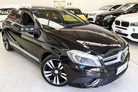 Black 2013 Mercedes-Benz A200 Hatchback Be