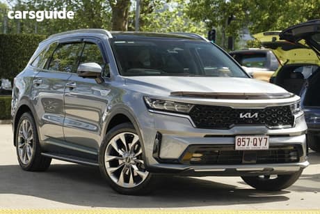 Silver 2022 Kia Sorento Wagon Gt-Line 7 Seat