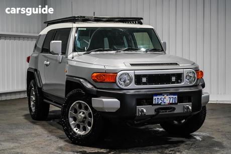 Silver 2011 Toyota FJ Cruiser Wagon