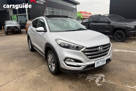 Silver 2018 Hyundai Tucson Wagon Elite (Awd)