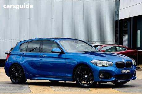 Blue 2019 BMW 118I Hatchback M Sport